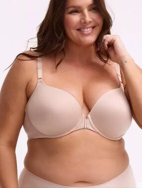 🆕️ TORRID 46C PERFECT COVERAGE LIGHTLY LINED FRONT-CLOSE BRA